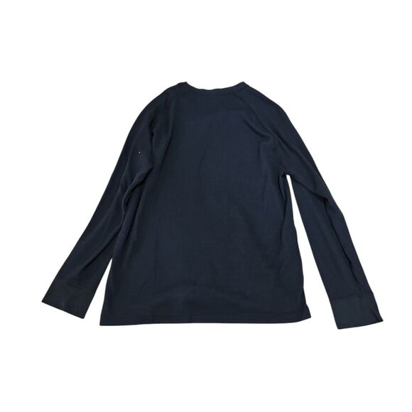 Outdoor Voices Black Waffle Knit Thermal Long Sleeve Tee XL - Picture 3 of 9